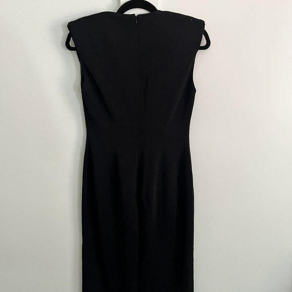 Gorgeous Jay Godfrey Black Midi Dress Size S - Picture 3 of 3